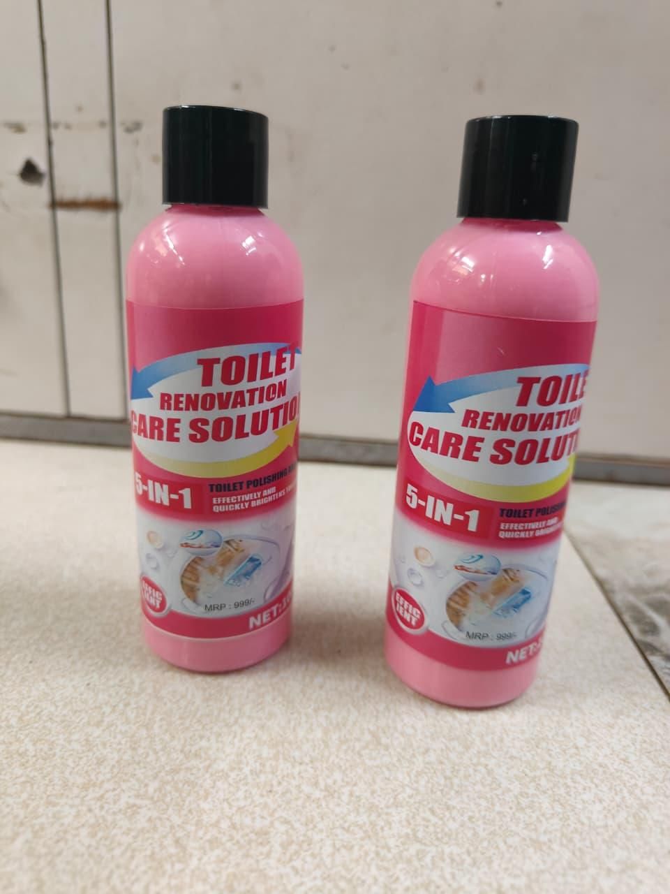 Toilet Renovation Care Solution 100 ml each Pack of 2